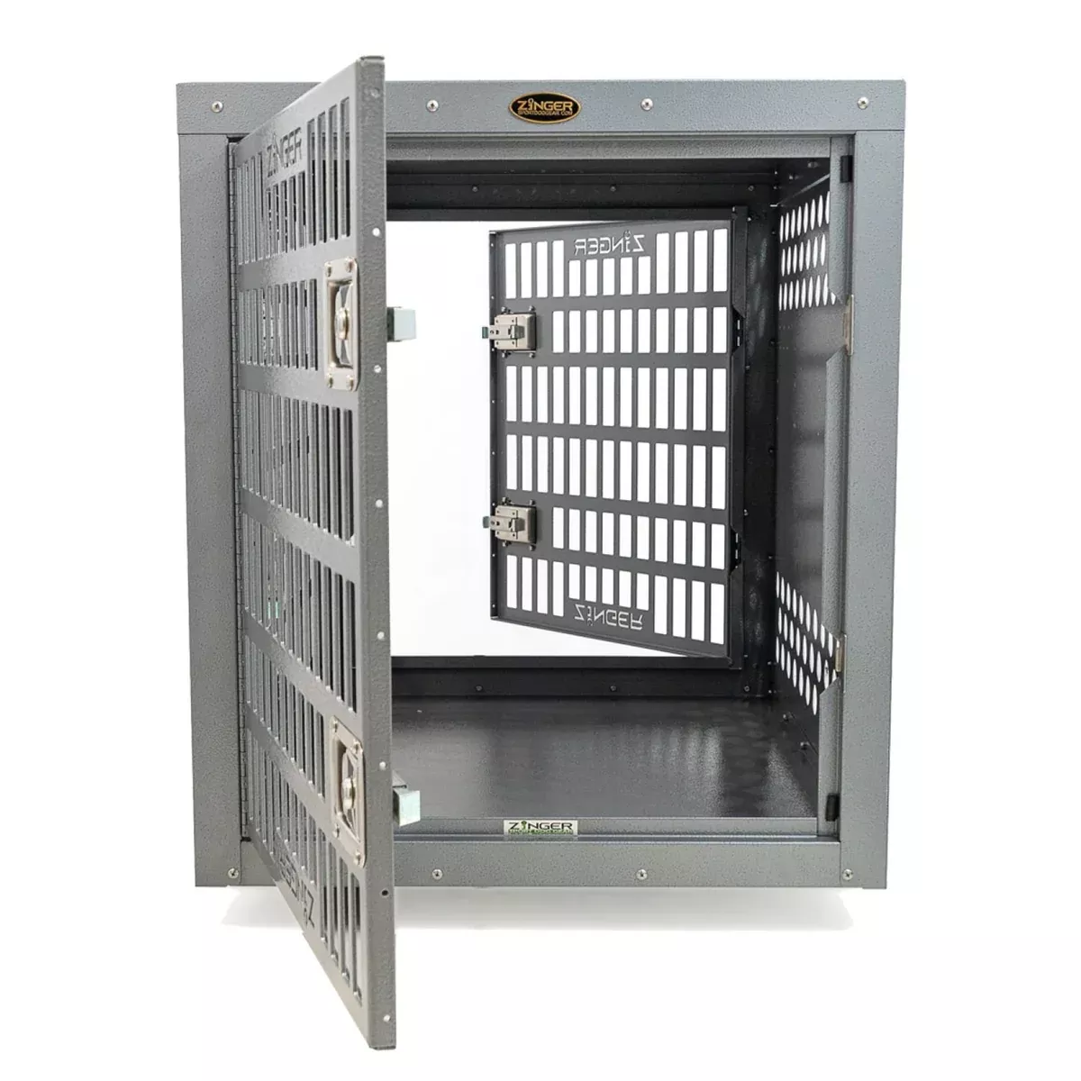 Zinger Winger Deluxe 5000 Front/Back Entry Dog Crate, DX5000-2-FB