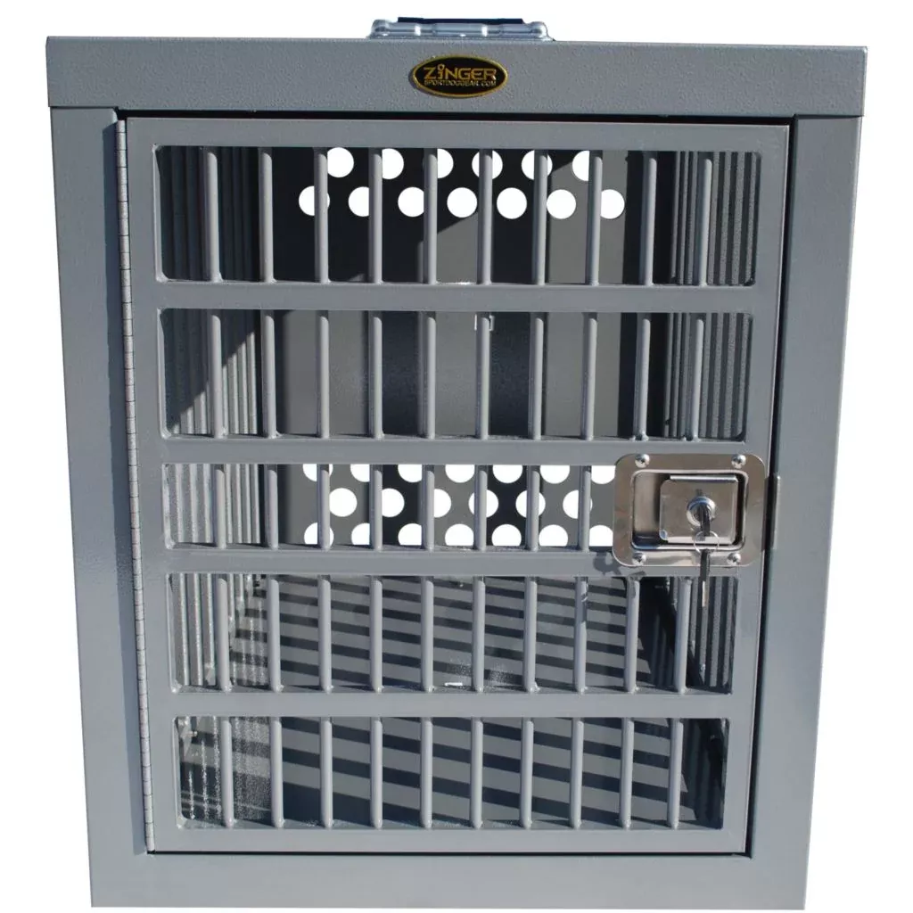 Zinger Winger Heavy Duty 4000 Front/Back Entry Dog Crate, HD4000-2-FB