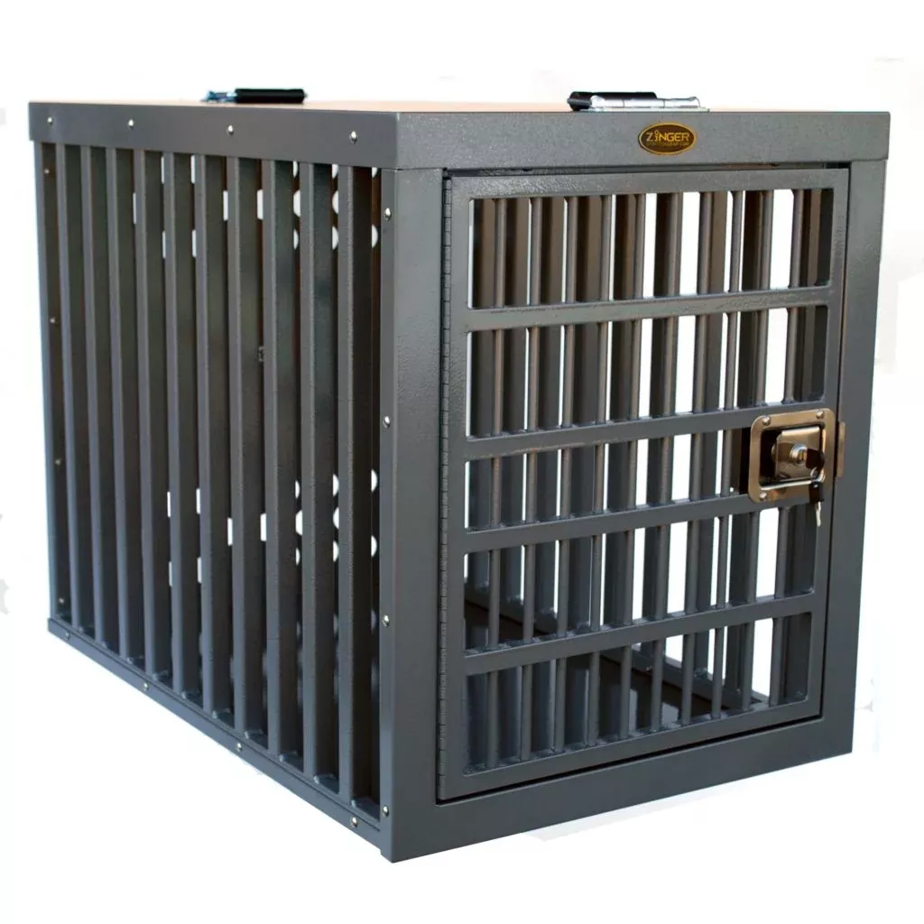 Zinger Winger Heavy Duty 5000 Front/Back Entry Dog Crate, HD5000-2-FB