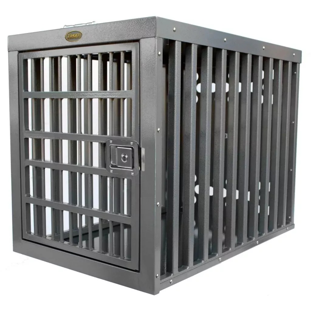 Zinger Winger Heavy Duty 5000 Front Entry Dog Crate, HD5000-2-FD